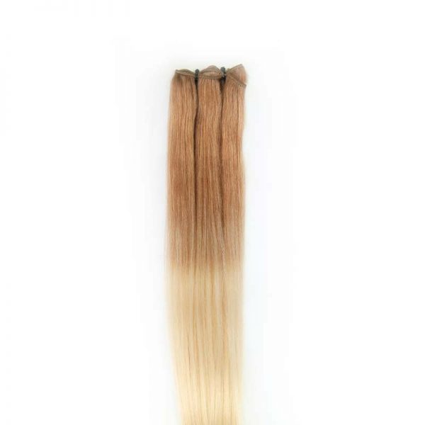 Extensiones de pelo californianas en cortina tejida de pelo REMY y marca DH Hair Extensions 50-55cm