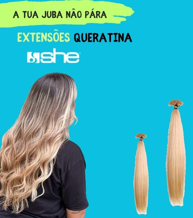 Promoção -35% em extensões de queratina