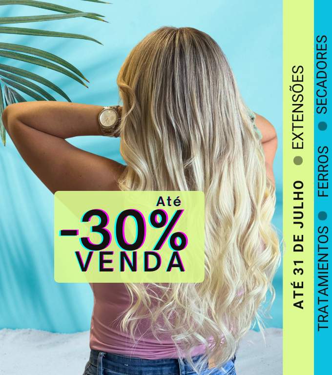 Vendas de julho de extensões de cabelo promoções