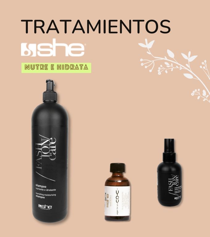 Todos los tratamientos de pelo de she socap al 15% de descuento