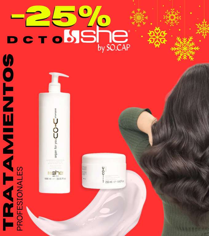 -25% de dcto en tratamientos para el cabello de socap