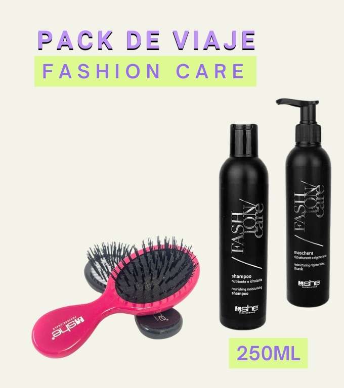 Rebajas pack de viaje fashion care -30%, tratamiento reparador para el cabello